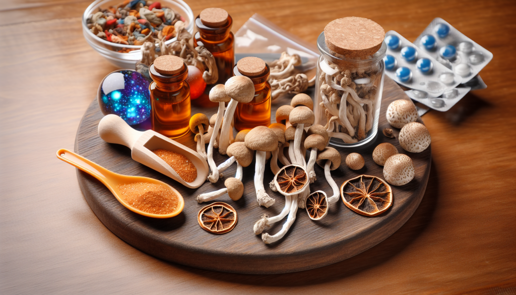 microdosage. Champignons de psilocybine séchés neurocybine